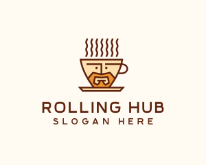 Coffee Cafe Barista logo design