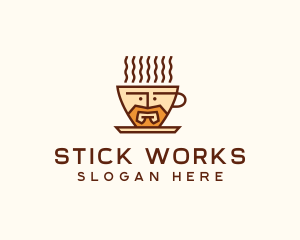 Coffee Cafe Barista logo design