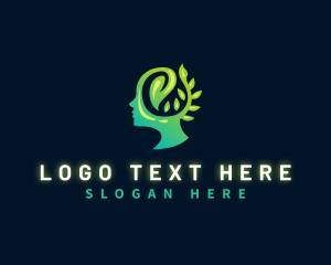 Leaf  Mental Health Head logo