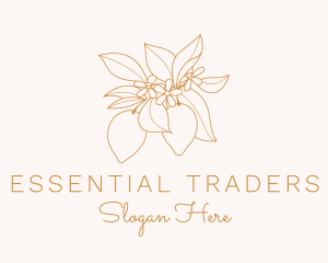 Orchid Flower Garden logo design