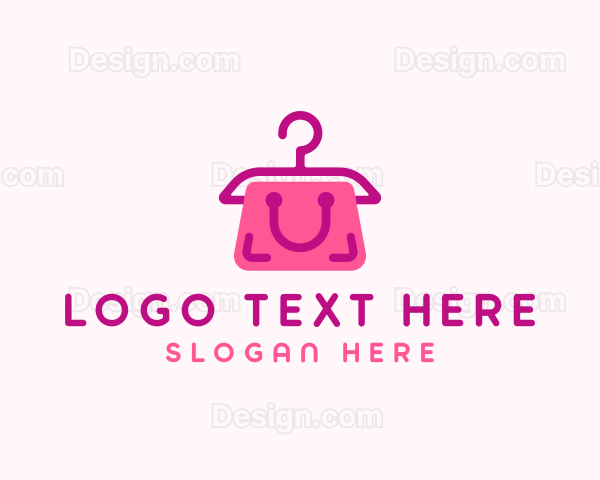 Hanger Shopping Bag Logo