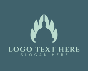 Leaf Meditation Yoga logo