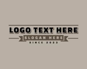 Retro Company Business logo