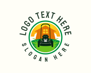 Lawn Mower Grass logo