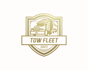 Petroleum Tanker Truck logo design