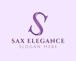 Elegant Modern Letter S logo design