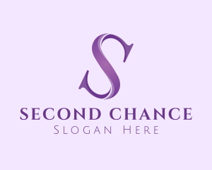 Elegant Modern Letter S logo design