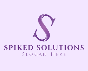 Elegant Modern Letter S logo design