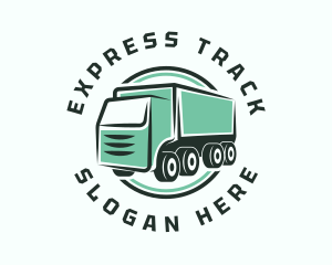 Truck Vehicle Transportation logo design