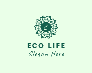 Decorative Leaf Florist logo design