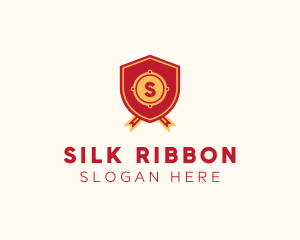 Royal Crest Ribbon Shield  logo design