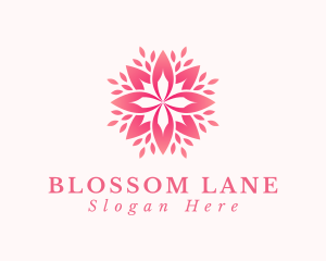 Pink Flower Petals logo