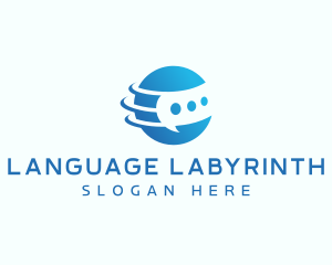 Chat Globe Language logo