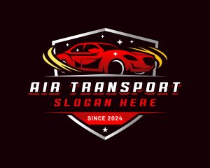 Car Shield Transportation logo design