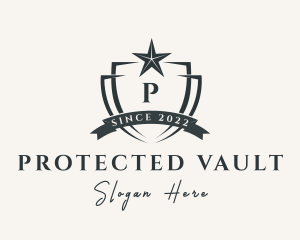 Star Security Shield  logo design