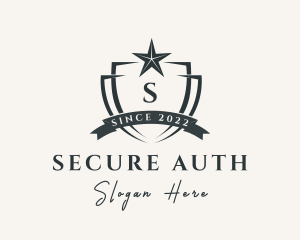 Star Security Shield  logo design