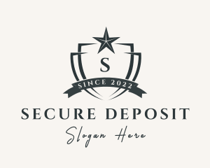 Star Security Shield  logo design