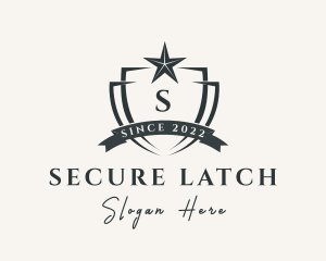 Star Security Shield  logo design