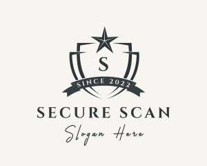 Star Security Shield  logo design