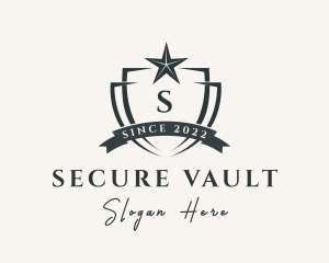 Star Security Shield  logo design