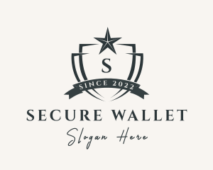 Star Security Shield  logo design