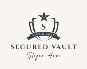 Star Security Shield  logo design