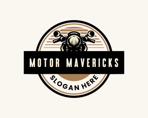 Classic Motorcycle Racing logo design