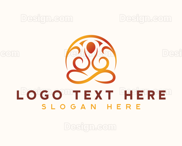 Yoga Healing Meditation Logo