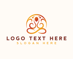 Yoga Healing Meditation logo