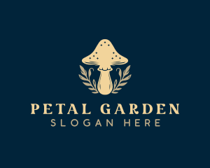 Herbal Fungus Mushroom logo design