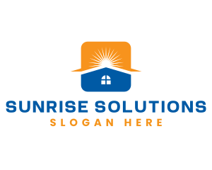 Sunrise Residential Home logo design
