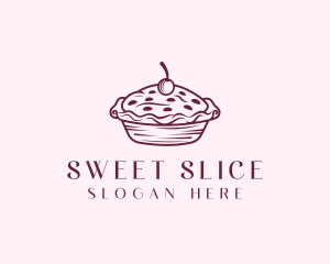 Cheery Pie Cake  logo