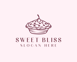 Cheery Pie Cake  logo design