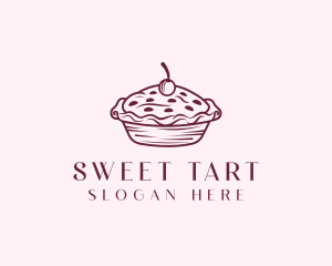 Cheery Pie Cake  logo design