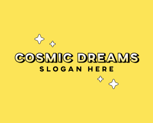 Sparkle Cosmic Star logo design