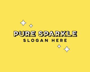 Sparkle Cosmic Star logo design