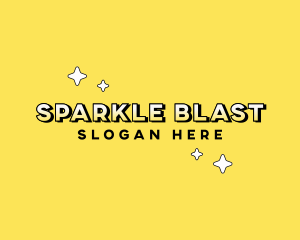 Sparkle Cosmic Star logo design