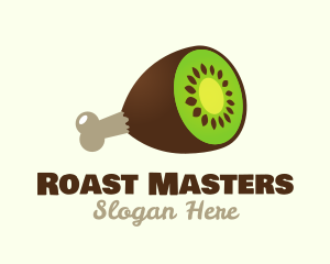 Kiwi Ham Meat logo design