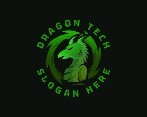 Beast Dragon Monster  logo design