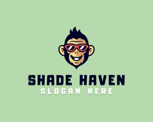 Cool Monkey Sunglasses logo design