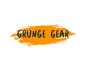 Grunge Paint Wordmark logo