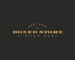 Modern Premium Store logo design