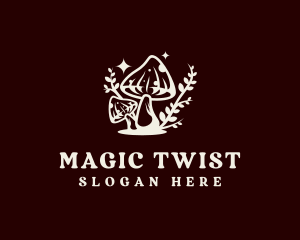 Magical Mushroom Botany logo design