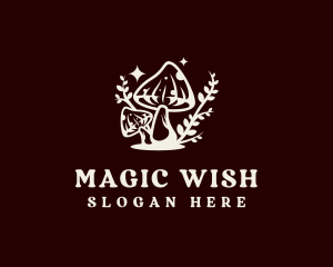 Magical Mushroom Botany logo design