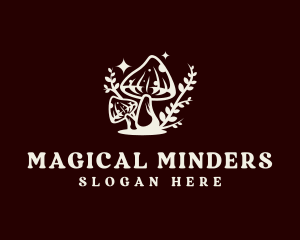 Magical Mushroom Botany logo design