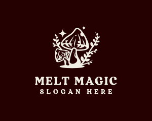 Magical Mushroom Botany logo design