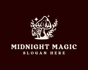 Magical Mushroom Botany logo design