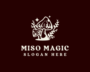 Magical Mushroom Botany logo design