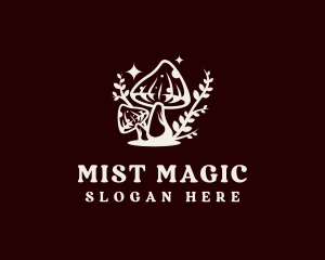 Magical Mushroom Botany logo design