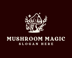 Magical Mushroom Botany logo design